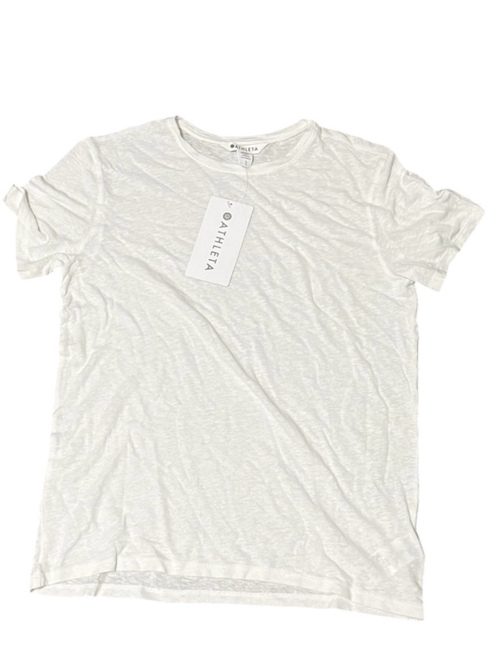 Athleta Getaway Tee Women’s small White
